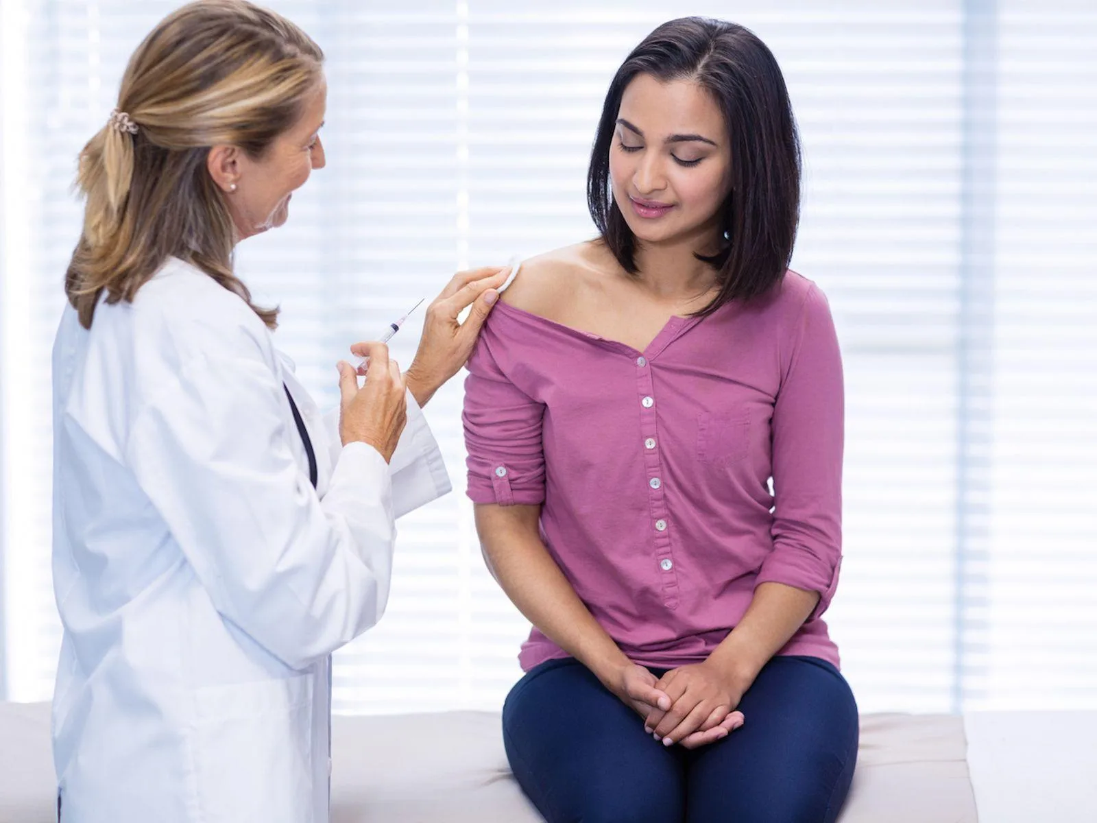 Clinician discussing preventive care plan with patient